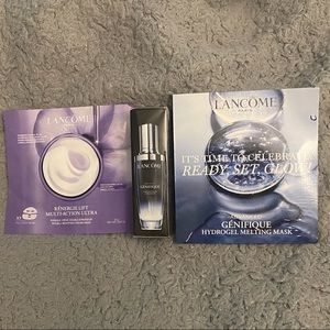 Lancome Génifique 1.6oz Serum Plus 1 pack of Renergie Lift+Génifique Hydro Mask